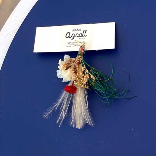 フラワー イヤーアクセサリー WH04