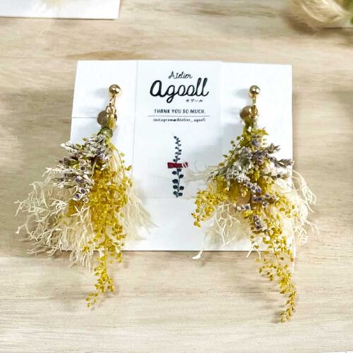 フラワー イヤーアクセサリー YE02